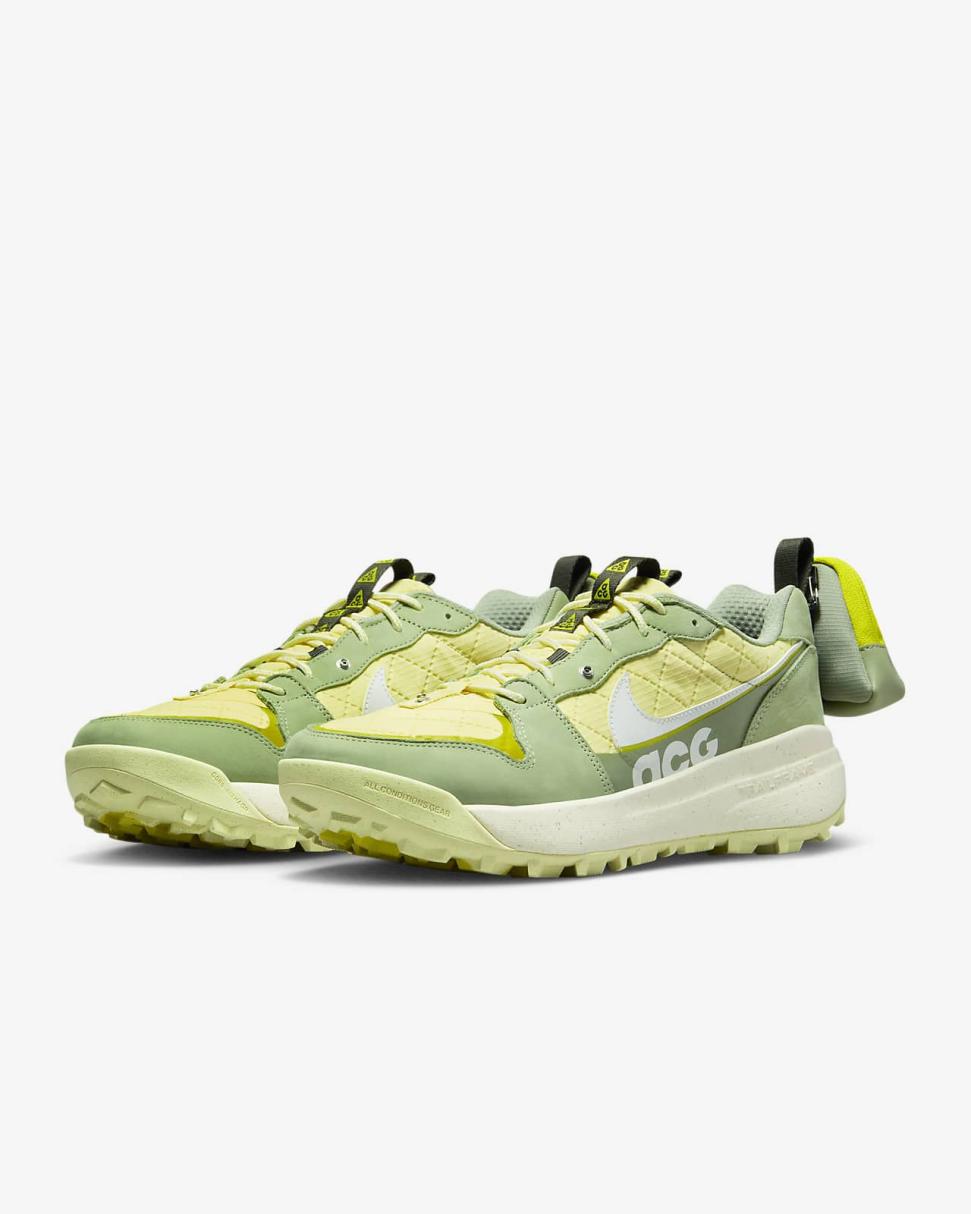 ACG Lowcate X Future Movement Oil Green/Lemon Chiffon/Sequoia/Bright Cactus | Mens Nike Lifestyle