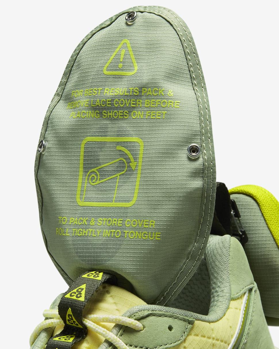 ACG Lowcate X Future Movement Oil Green/Lemon Chiffon/Sequoia/Bright Cactus | Mens Nike Lifestyle