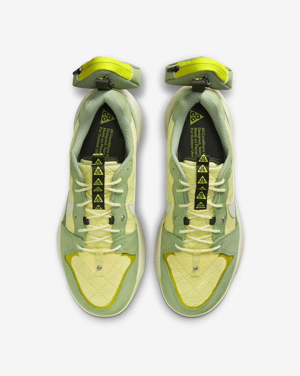 ACG Lowcate X Future Movement Oil Green/Lemon Chiffon/Sequoia/Bright Cactus | Mens Nike Lifestyle