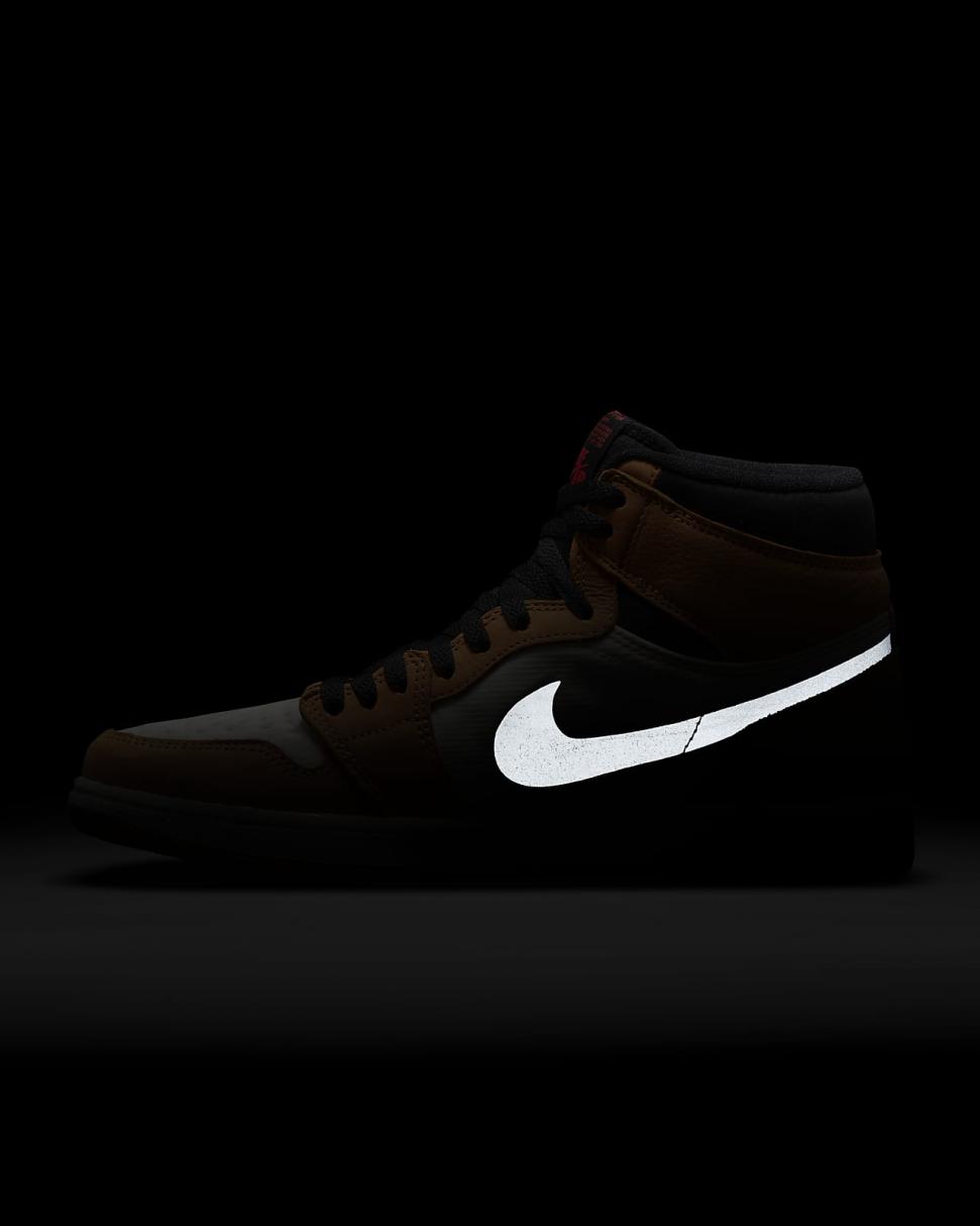 Air Jordan 1 Element Light Curry/Sail/Black/Cardinal Red | Mens Nike Lifestyle