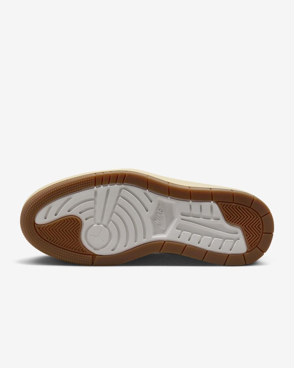 Air Jordan 1 Elevate High SE Sail/Pale Vanilla/Gum Medium Brown/College Grey | Womens Nike Jordan