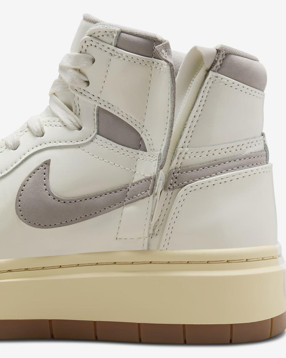 Air Jordan 1 Elevate High SE Sail/Pale Vanilla/Gum Medium Brown/College Grey | Womens Nike Jordan