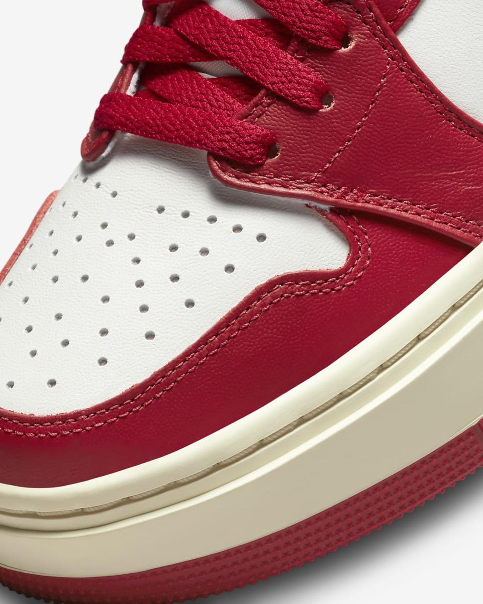 Air Jordan 1 Elevate High Summit White/Coconut Milk/Varsity Red | Womens Nike Lifestyle