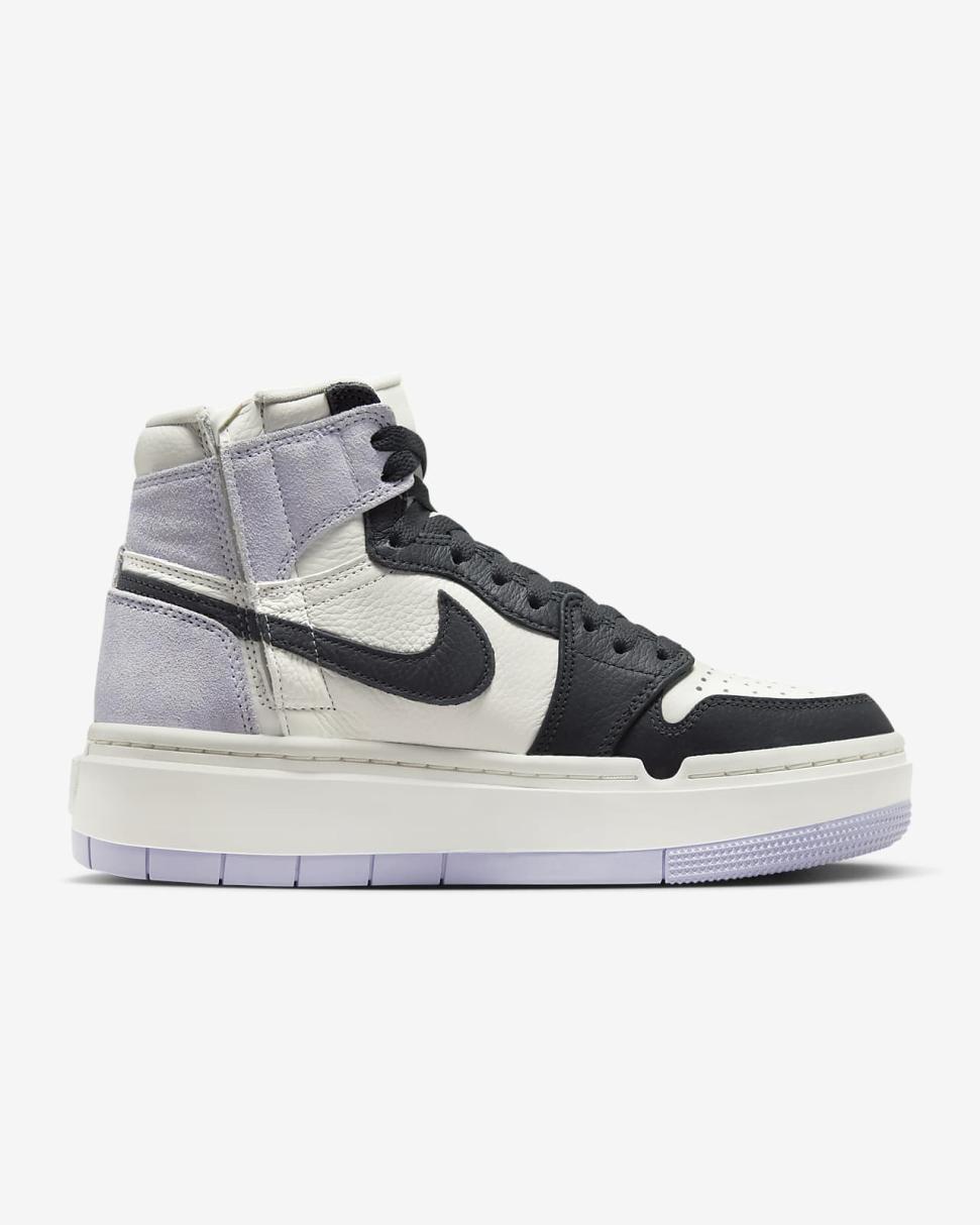 Air Jordan 1 Elevate High Titanium/Sail/Dark Smoke Grey | Womens Nike Lifestyle