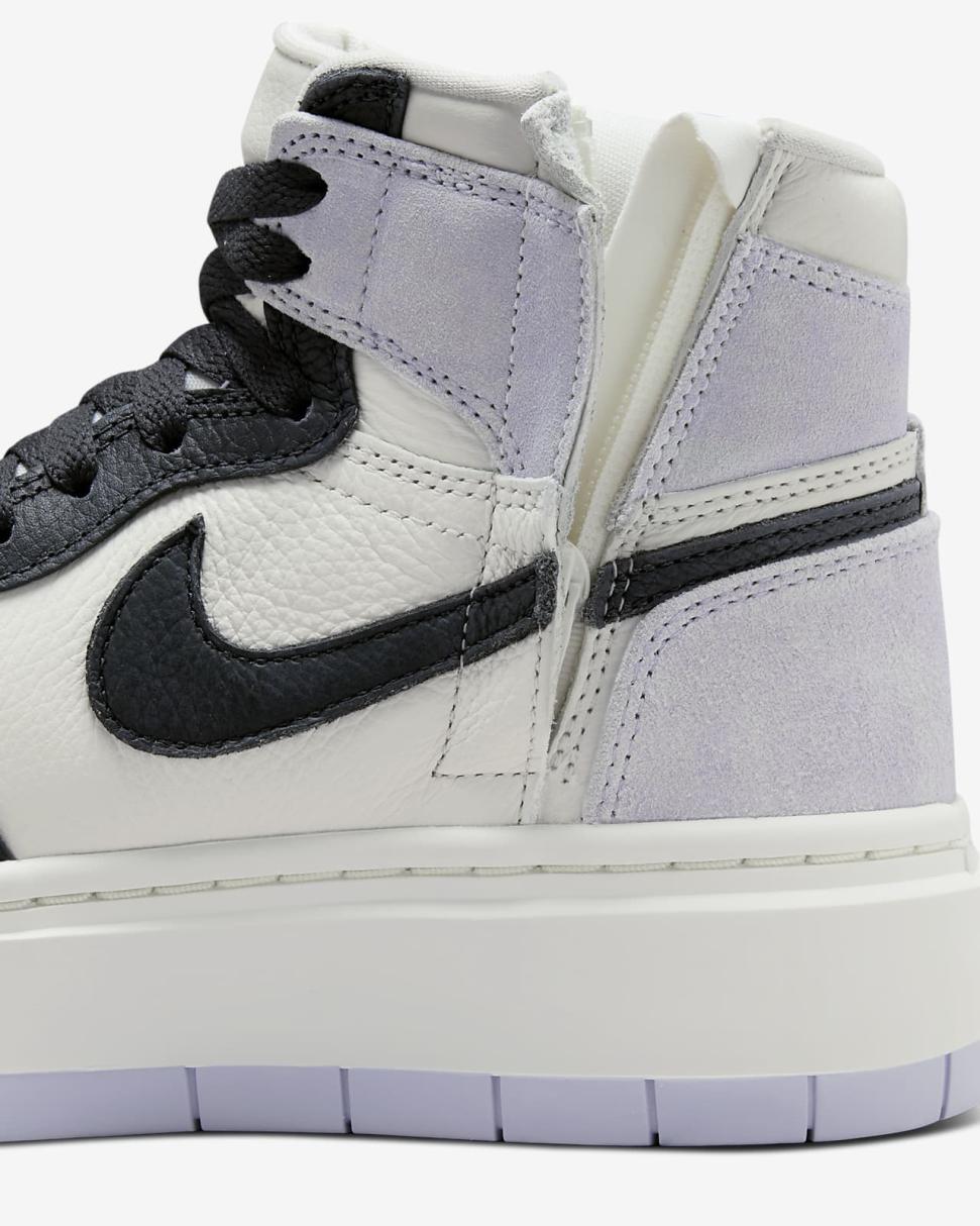 Air Jordan 1 Elevate High Titanium/Sail/Dark Smoke Grey | Womens Nike Lifestyle