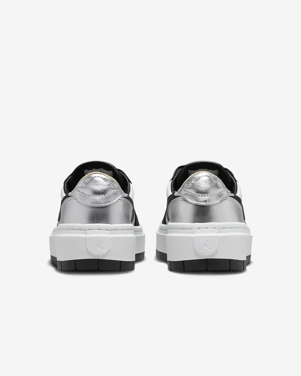 Air Jordan 1 Elevate Low Metallic Silver/White/White Onyx/Black | Womens Nike Lifestyle