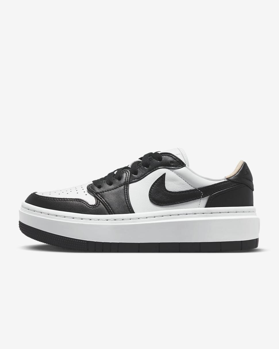 Air Jordan 1 Elevate Low White/White/Black | Womens Nike Lifestyle