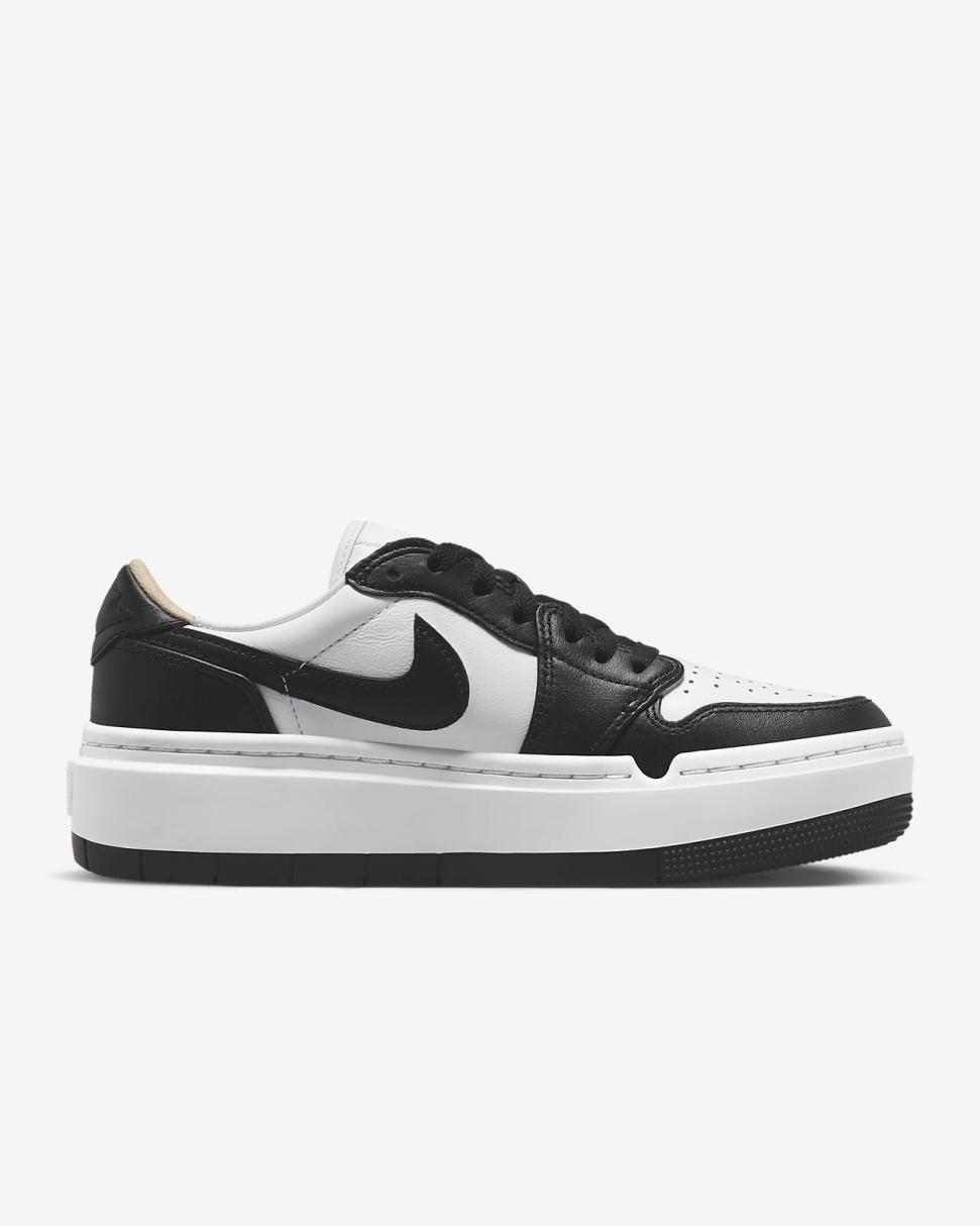 Air Jordan 1 Elevate Low White/White/Black | Womens Nike Lifestyle