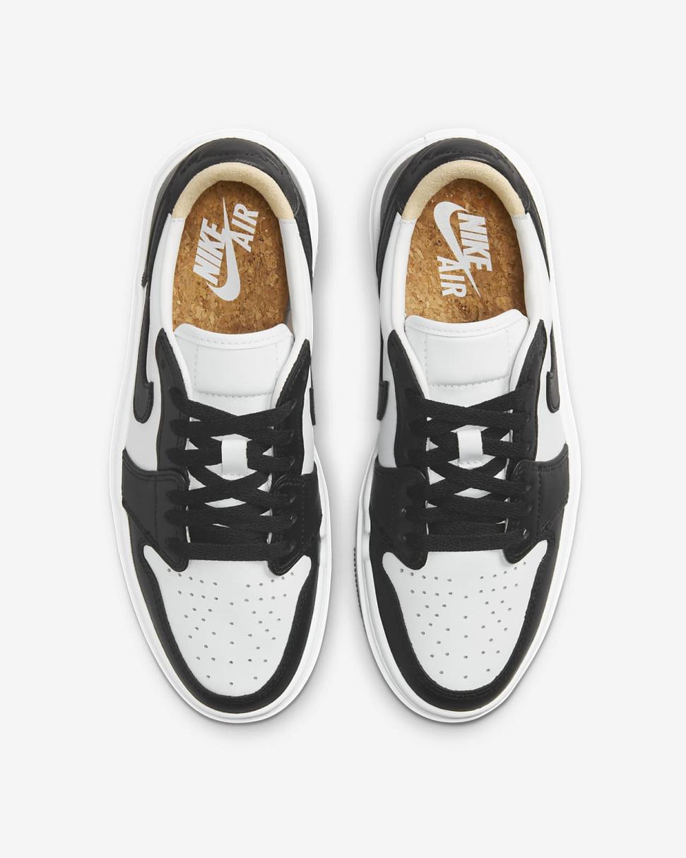 Air Jordan 1 Elevate Low White/White/Black | Womens Nike Lifestyle