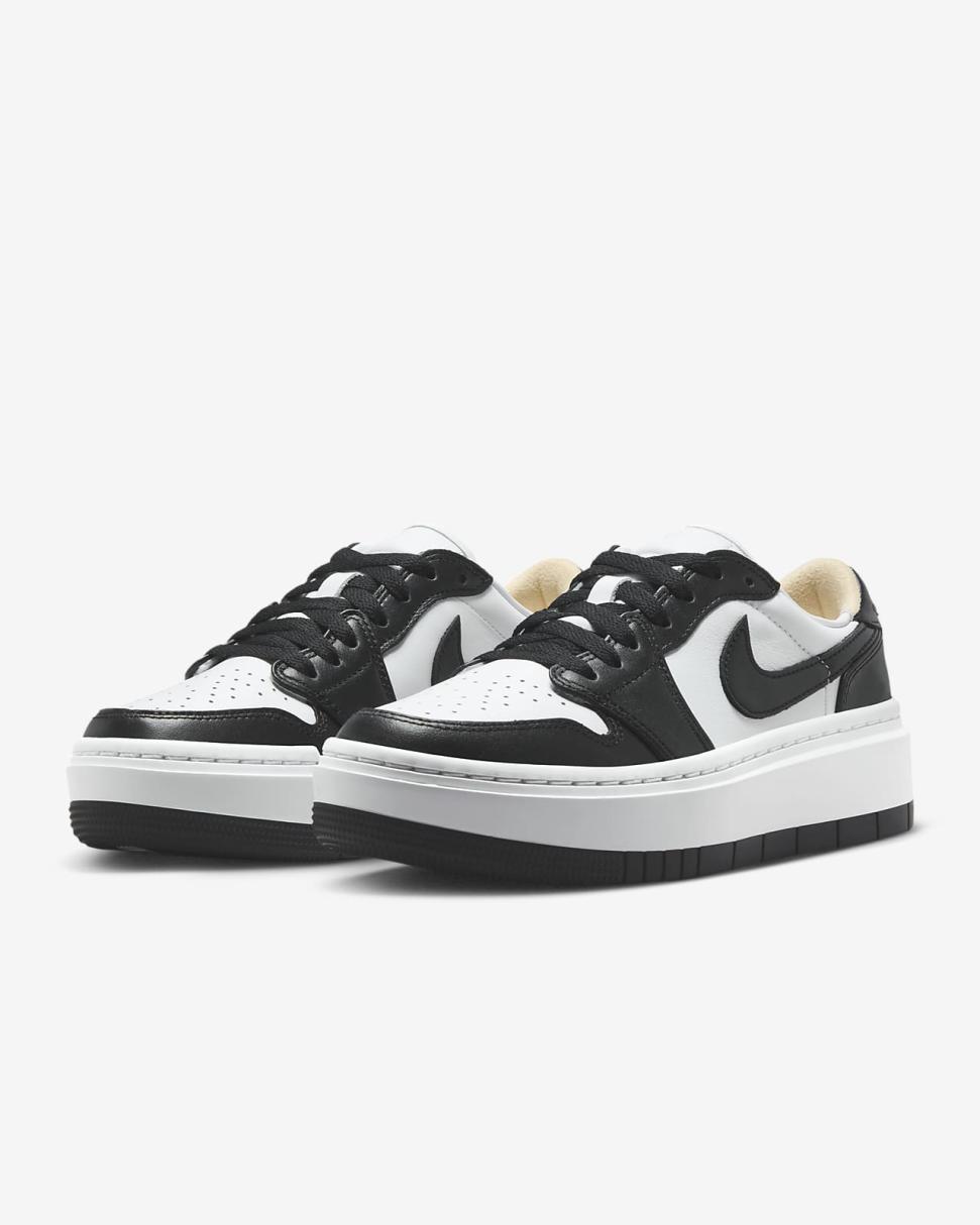 Air Jordan 1 Elevate Low White/White/Black | Womens Nike Lifestyle