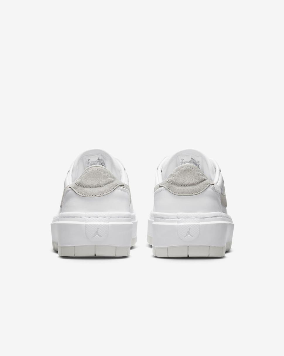 Air Jordan 1 Elevate Low White/White/Neutral Grey | Womens Nike Lifestyle