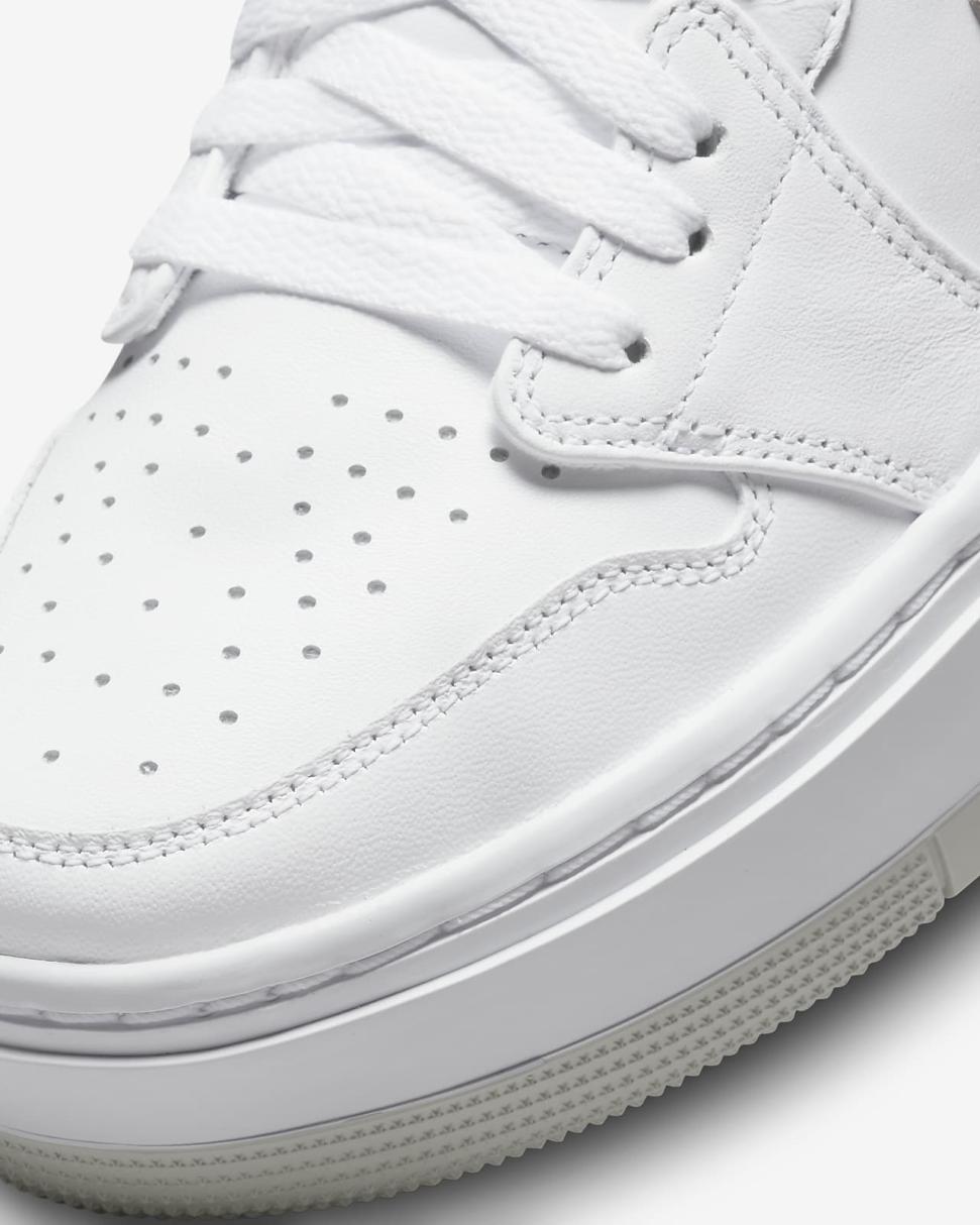 Air Jordan 1 Elevate Low White/White/Neutral Grey | Womens Nike Lifestyle