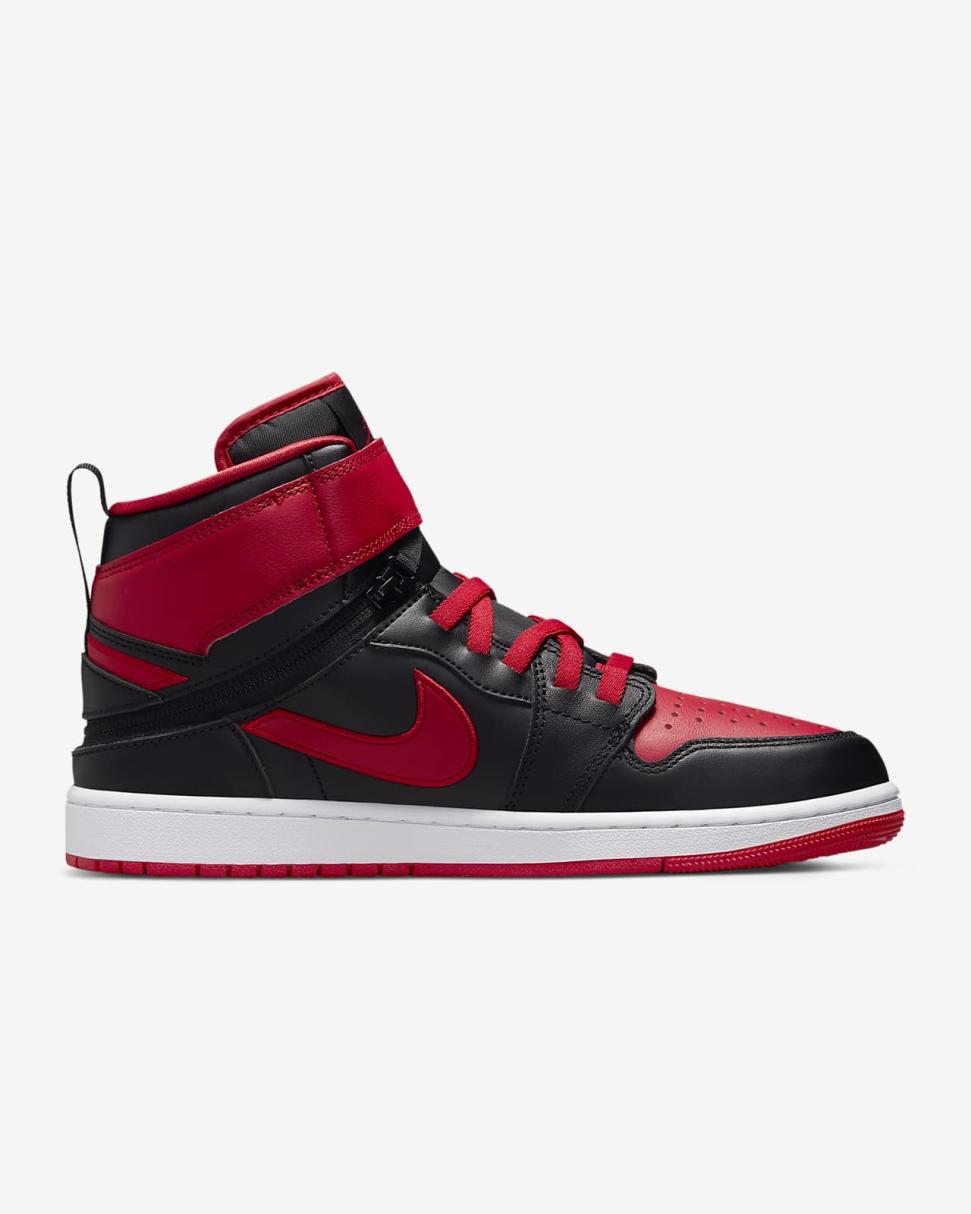 Air Jordan 1 Hi FlyEase Black/White/Fire Red | Mens/Womens Nike Lifestyle