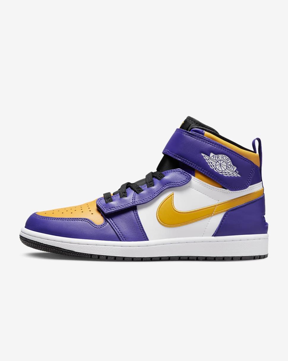 Air Jordan 1 Hi FlyEase Dark Concord/White/Black/Taxi | Mens/Womens Nike Lifestyle