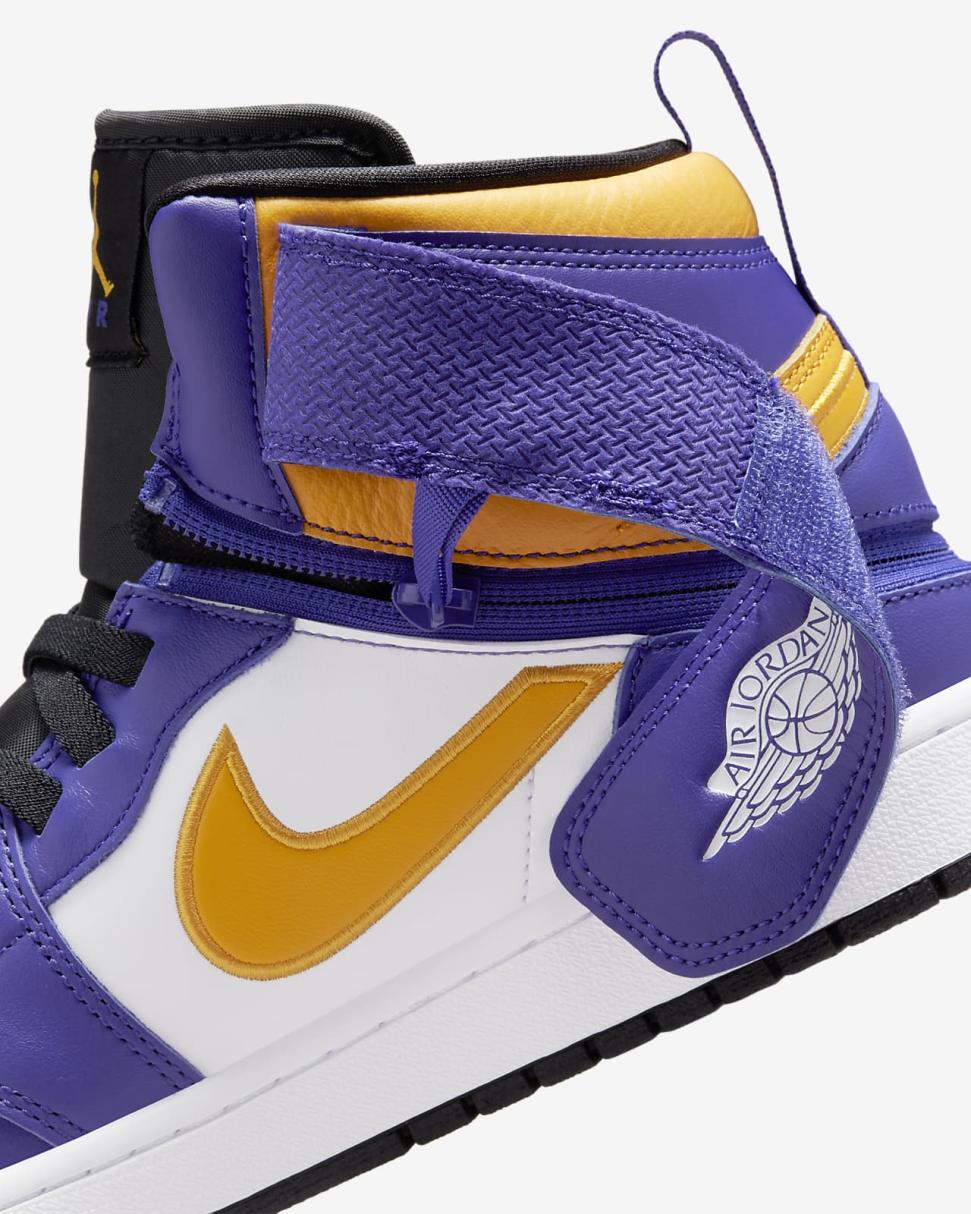 Air Jordan 1 Hi FlyEase Dark Concord/White/Black/Taxi | Mens/Womens Nike Lifestyle