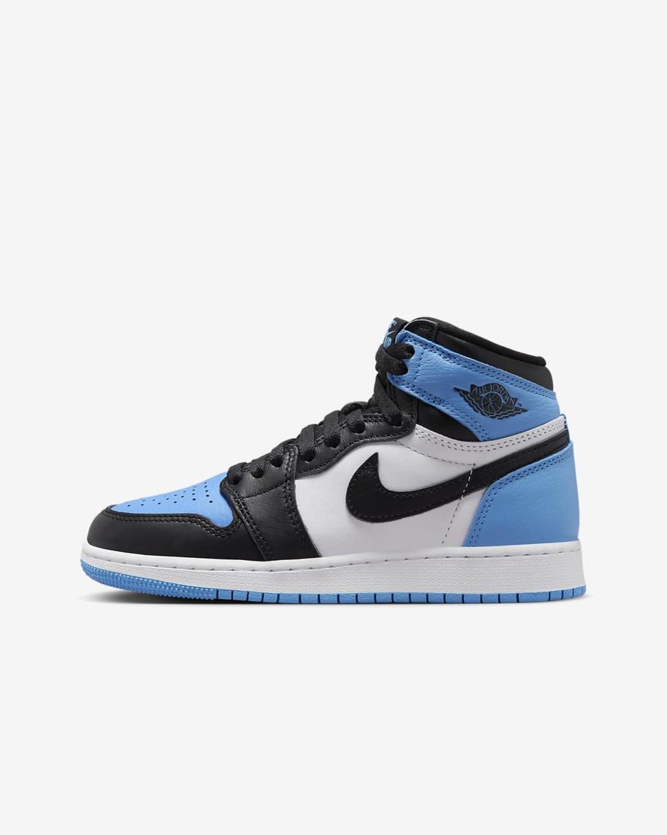 Air Jordan 1 High OG University Blue/White/Black | Kids Nike Jordan