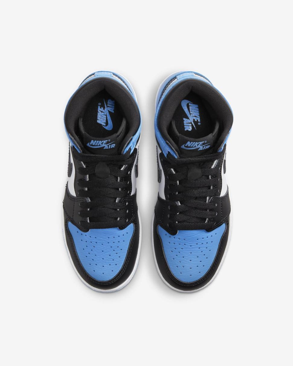 Air Jordan 1 High OG University Blue/White/Black | Kids Nike Jordan