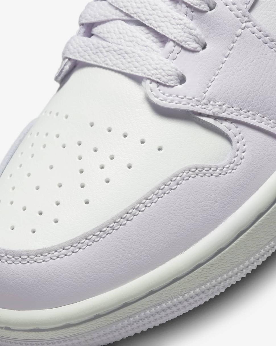 Air Jordan 1 Low Barely Grape/White/Lemon Wash | Womens Nike Lifestyle