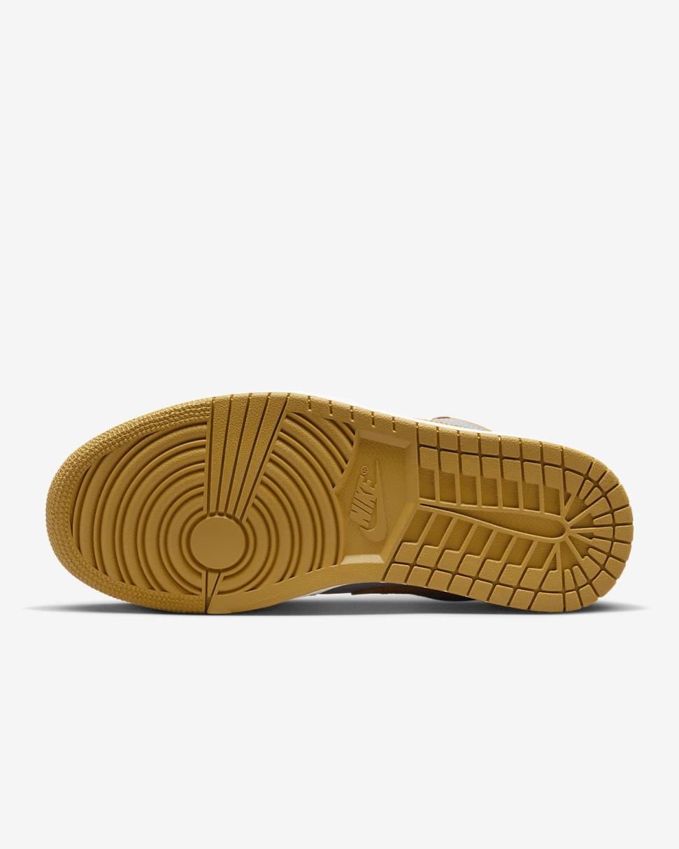 Air Jordan 1 Low Cement Grey/Sail/Chutney | Womens Nike Lifestyle