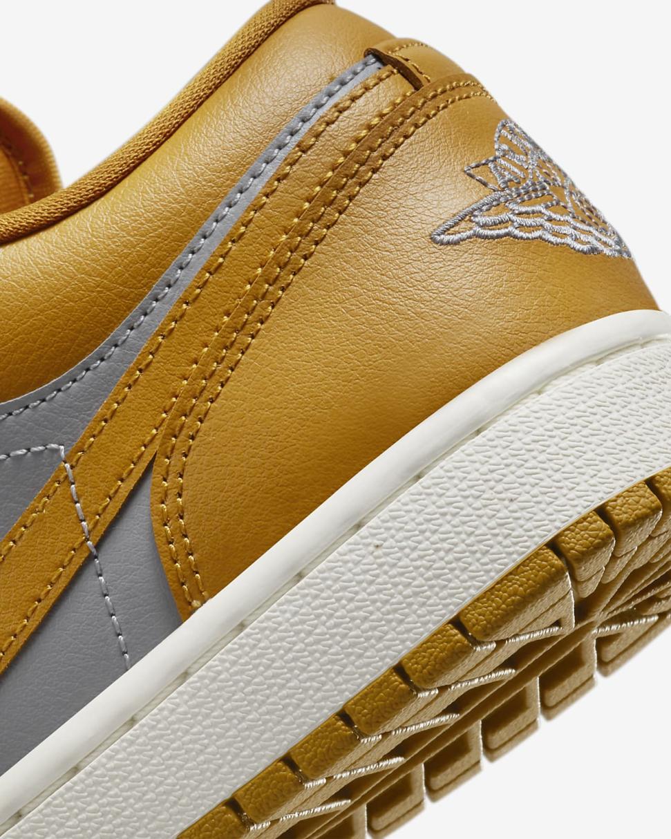 Air Jordan 1 Low Cement Grey/Sail/Chutney | Womens Nike Lifestyle