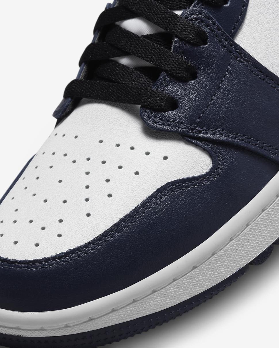 Air Jordan 1 Low G White/Midnight Navy/Black | Mens/Womens Nike Jordan