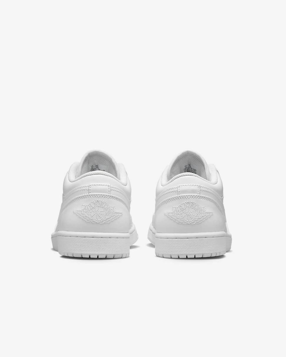 Air Jordan 1 Low White/White/White | Mens/Womens Nike First Day Kicks