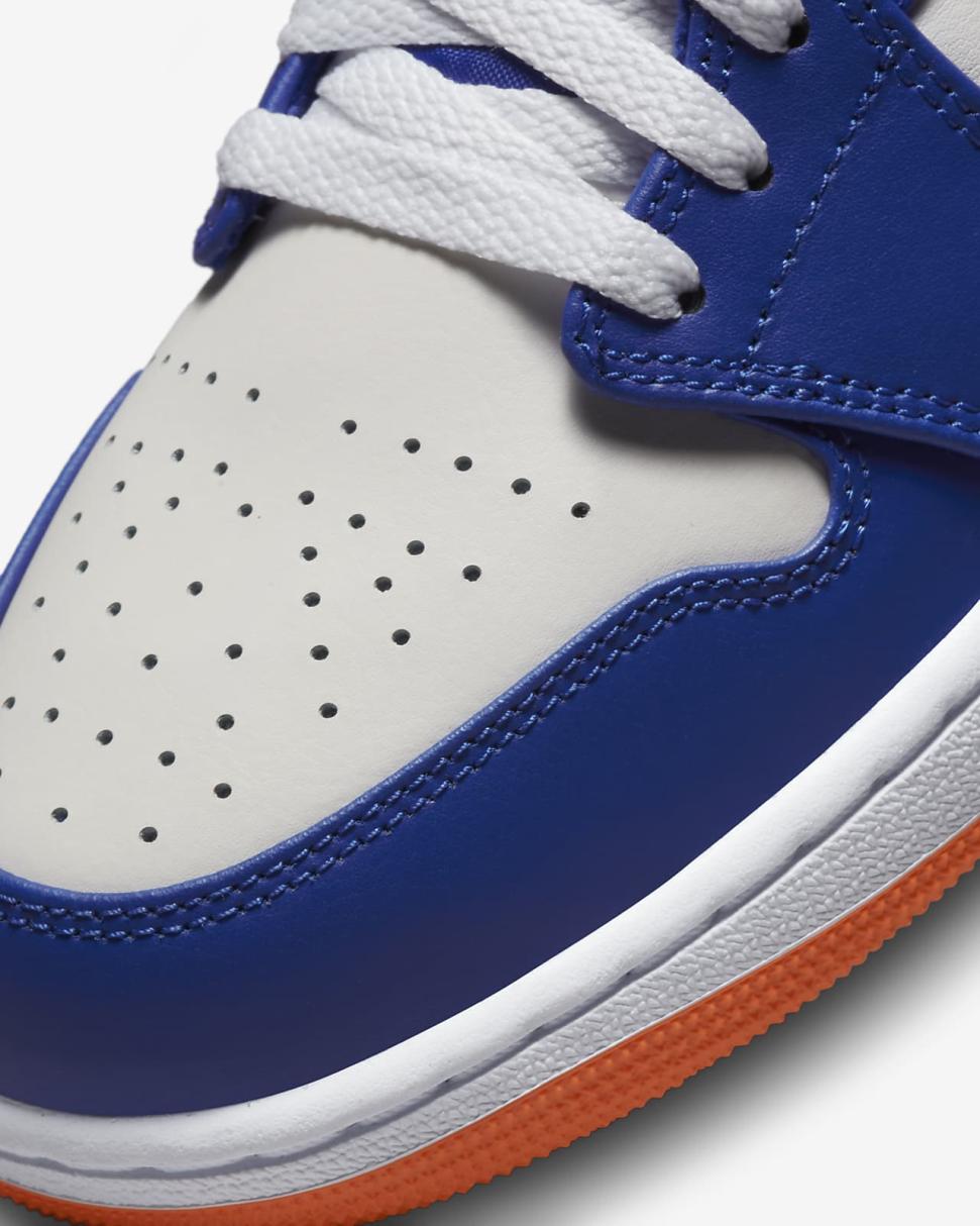 Air Jordan 1 Mid Game Royal/Phantom/White/Rush Orange | Mens/Womens Nike Lifestyle