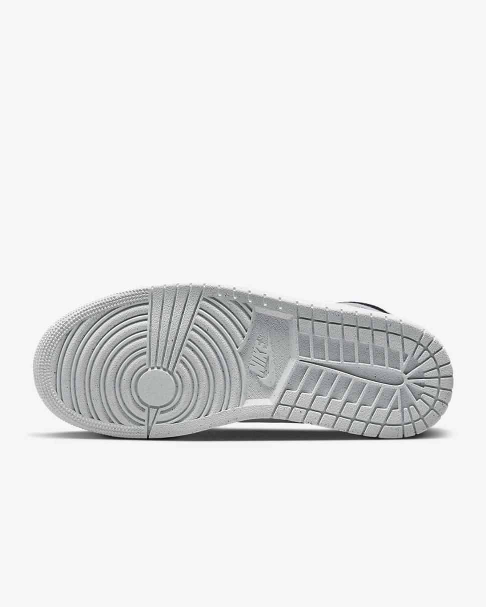 Air Jordan 1 Mid SE Sail/Light Steel Grey/Black | Womens Nike Lifestyle