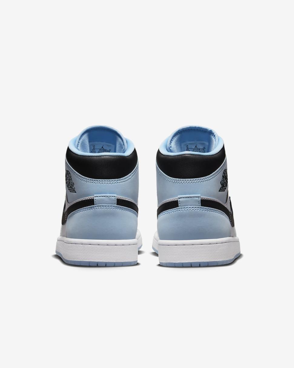 Air Jordan 1 Mid SE White/Black/Ice Blue | Mens/Womens Nike Lifestyle
