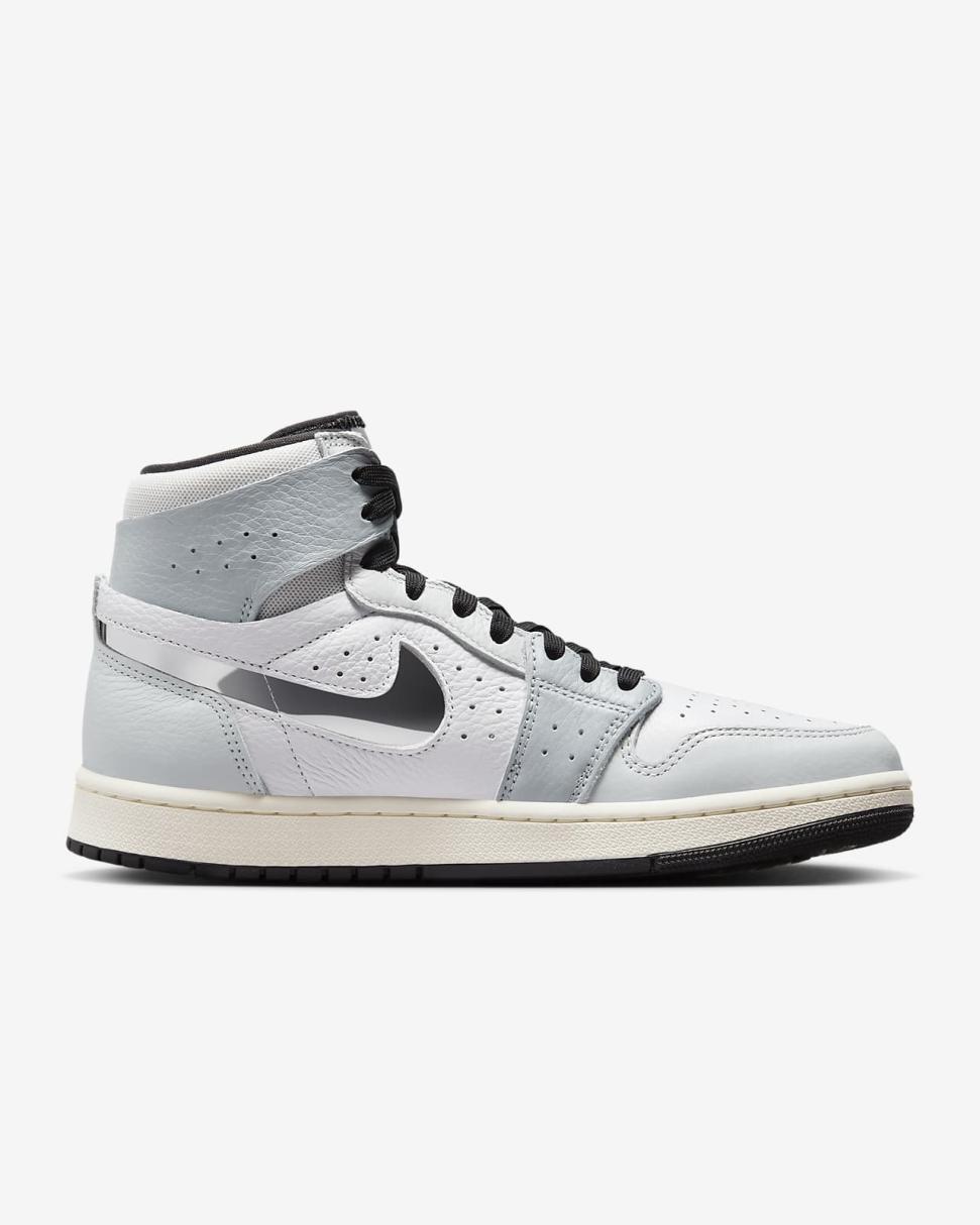 Air Jordan 1 Zoom Air CMFT 2 White/Photon Dust/Wolf Grey/Metallic Silver | Womens Nike Lifestyle