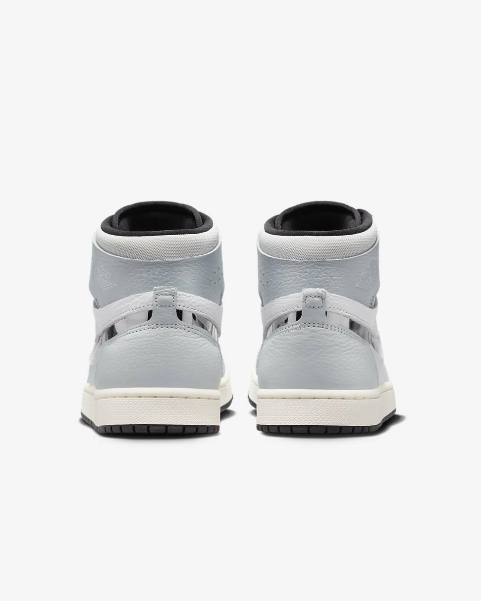 Air Jordan 1 Zoom Air CMFT 2 White/Photon Dust/Wolf Grey/Metallic Silver | Womens Nike Lifestyle