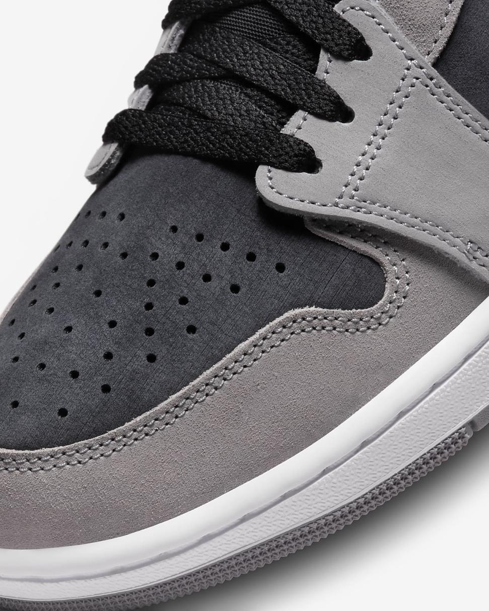 Air Jordan 1 Zoom CMFT 2 Black/Cement Grey/White/Fire Red | Mens/Womens Nike Lifestyle