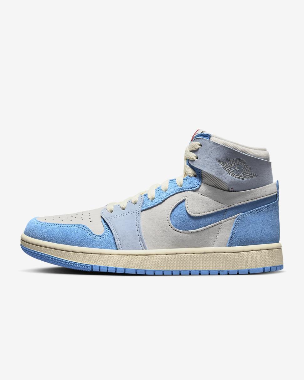 Air Jordan 1 Zoom CMFT 2 Phantom/Ice Blue/Gym Red/University Blue | Womens Nike Lifestyle