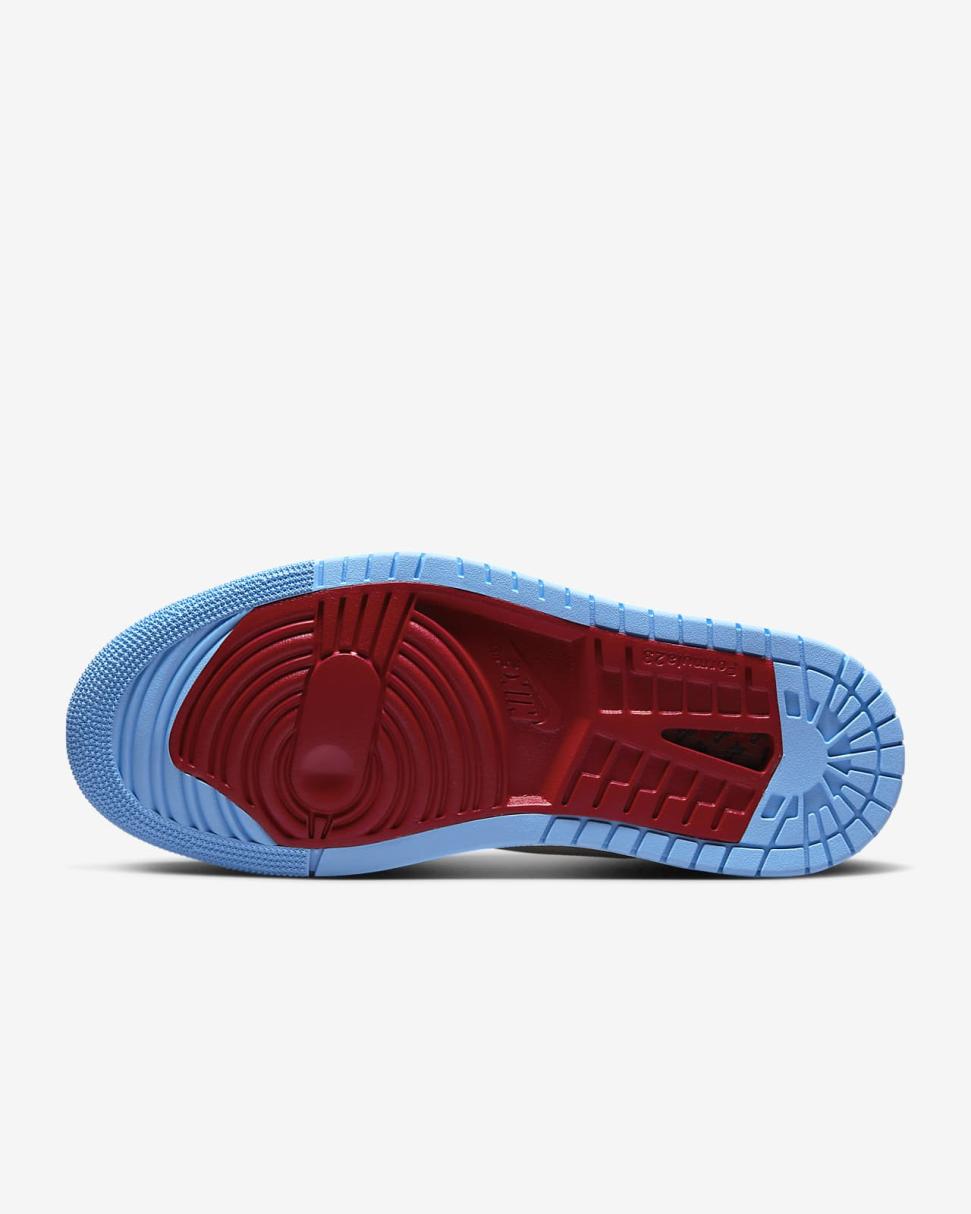 Air Jordan 1 Zoom CMFT 2 Phantom/Ice Blue/Gym Red/University Blue | Womens Nike Lifestyle