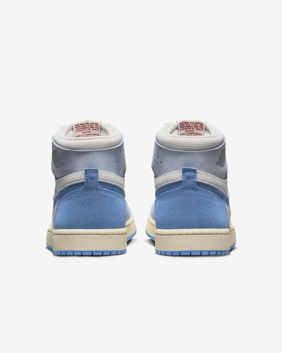 Air Jordan 1 Zoom CMFT 2 Phantom/Ice Blue/Gym Red/University Blue | Womens Nike Lifestyle