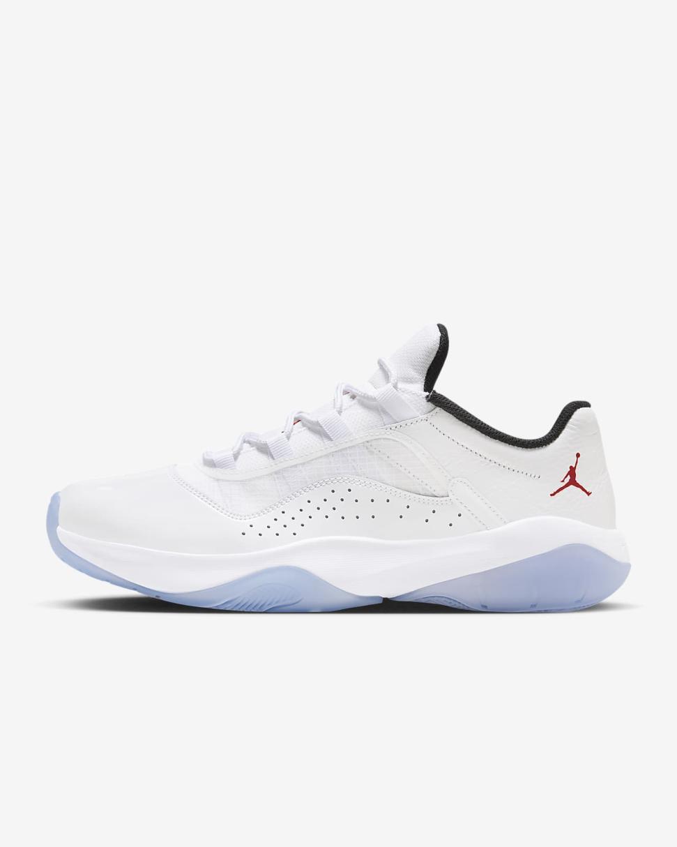 Air Jordan 11 CMFT Low White/Black/Varsity Red | Mens Nike Lifestyle