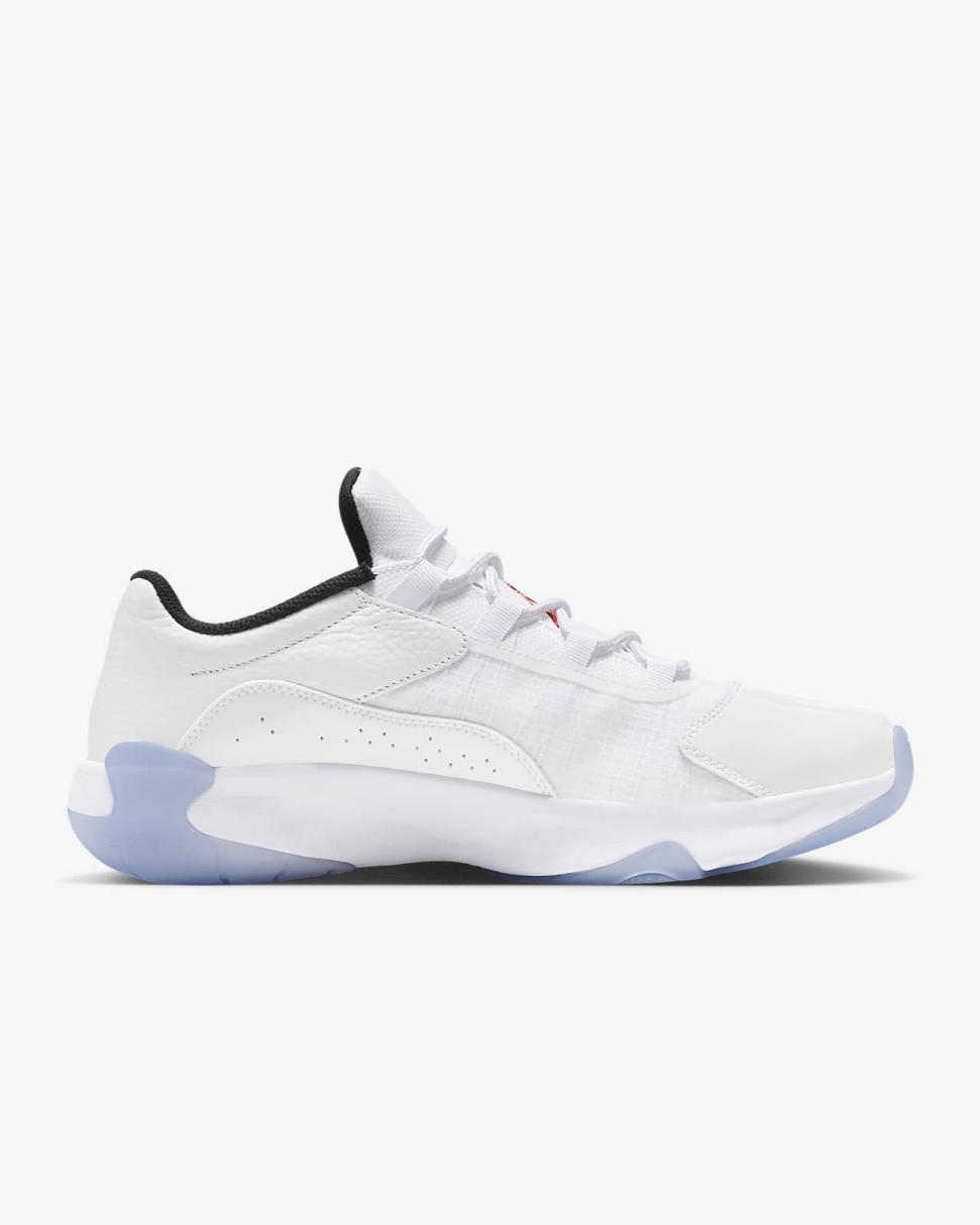Air Jordan 11 CMFT Low White/Black/Varsity Red | Mens Nike Lifestyle