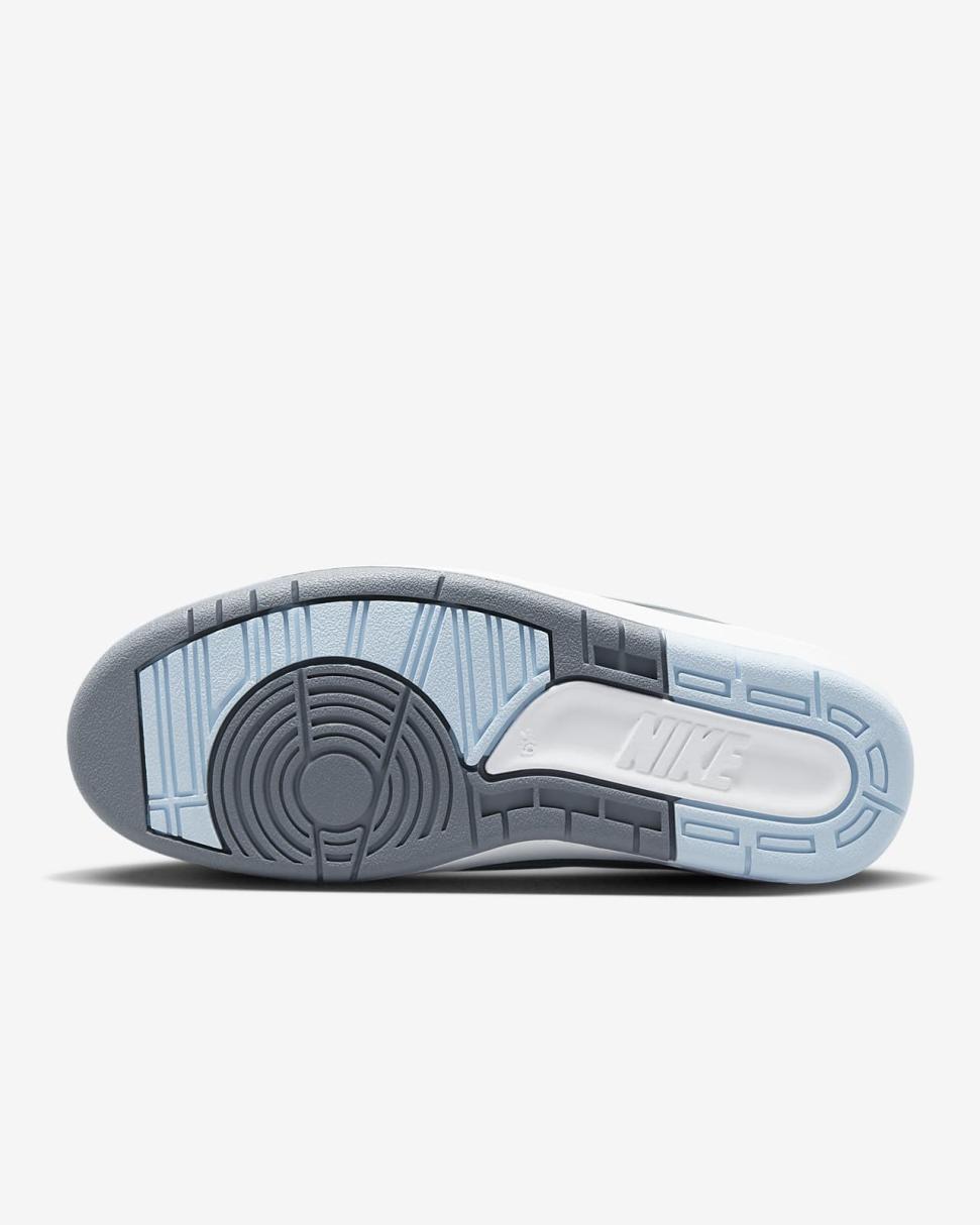 Air Jordan 2 Retro Cool Grey/White/Ice Blue | Womens Nike Lifestyle