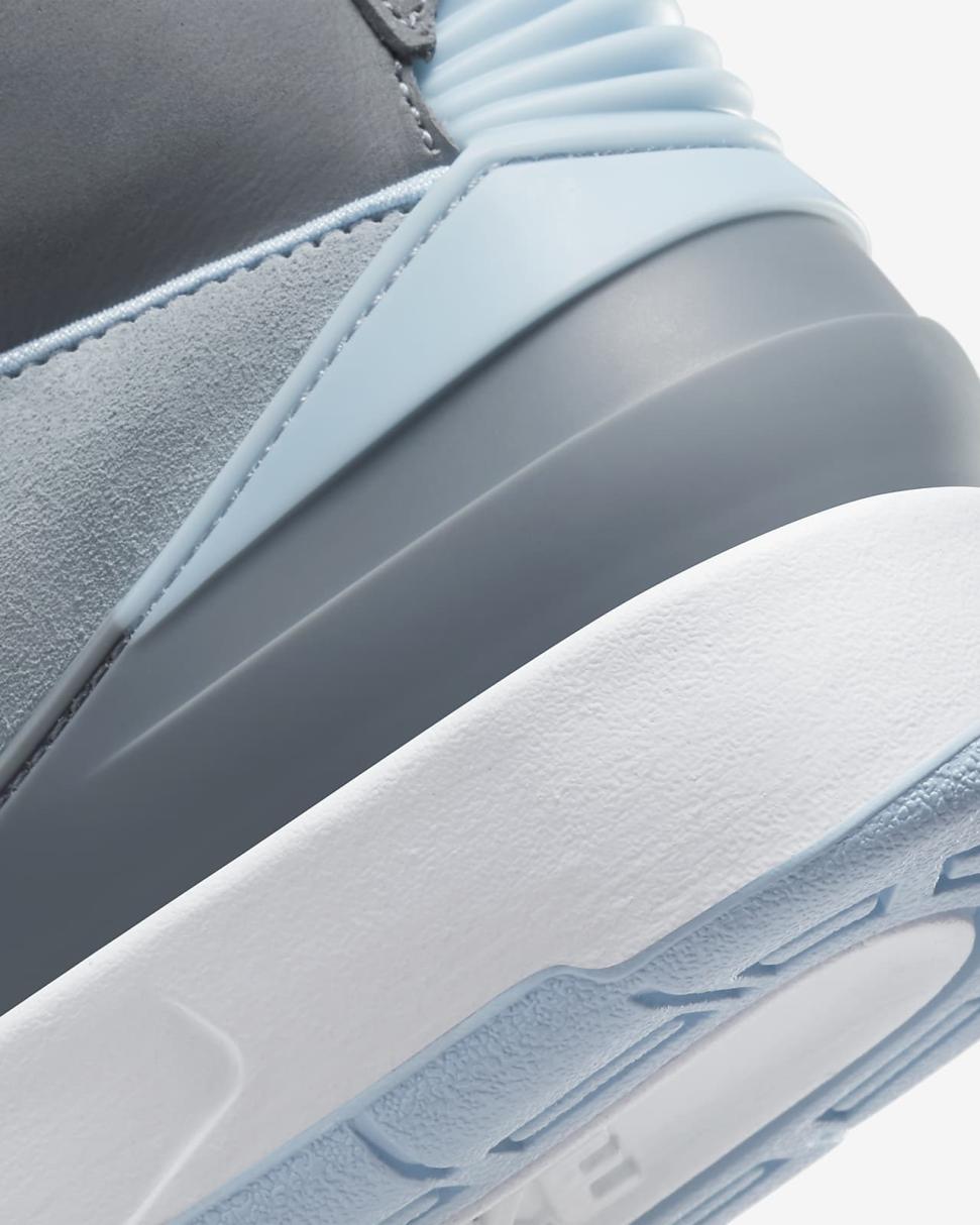 Air Jordan 2 Retro Cool Grey/White/Ice Blue | Womens Nike Lifestyle