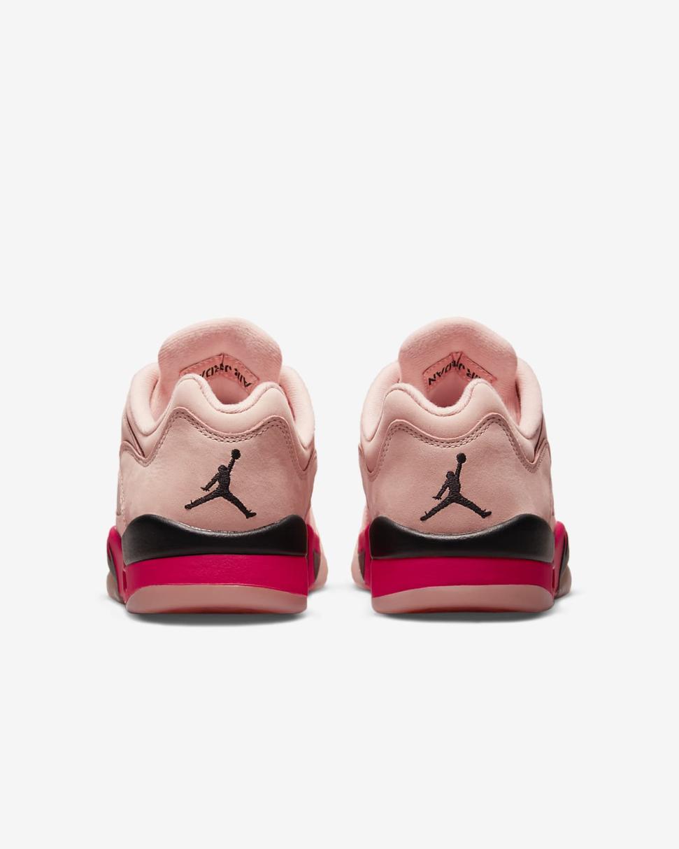 Air Jordan 5 Retro Low Arctic Orange/Black/Siren Red | Womens Nike Lifestyle