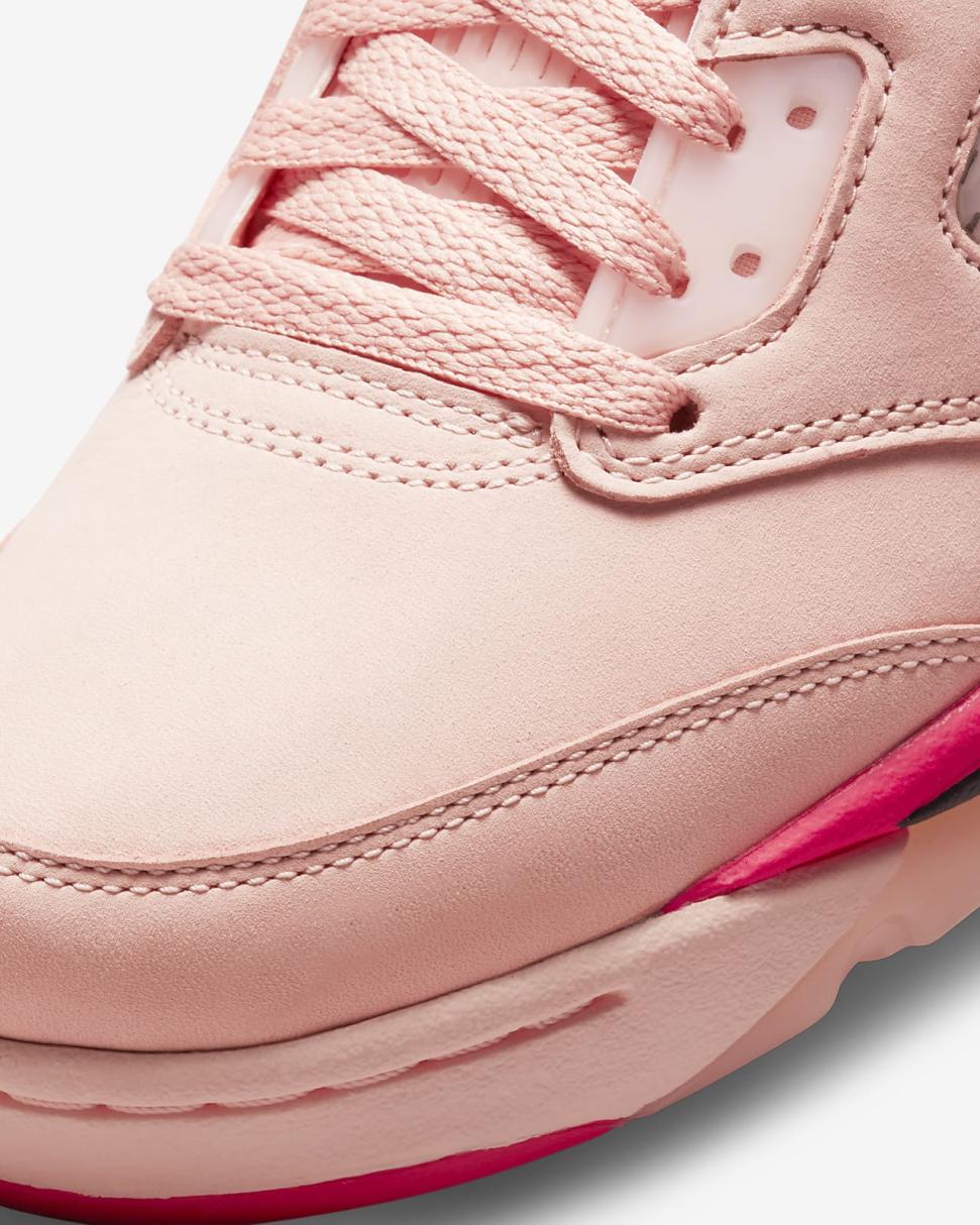 Air Jordan 5 Retro Low Arctic Orange/Black/Siren Red | Womens Nike Lifestyle