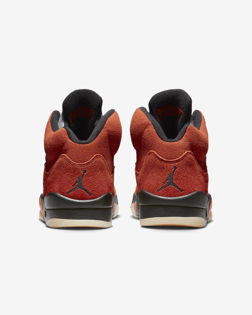 Air Jordan 5 Retro Martian Sunrise/Fire Red/Muslin/Black | Womens Nike Lifestyle