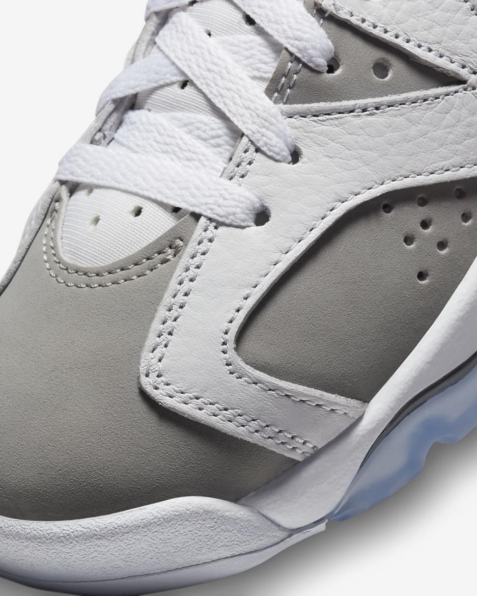 Air Jordan 6 Retro White/Cool Grey/Medium Grey | Kids Nike Jordan
