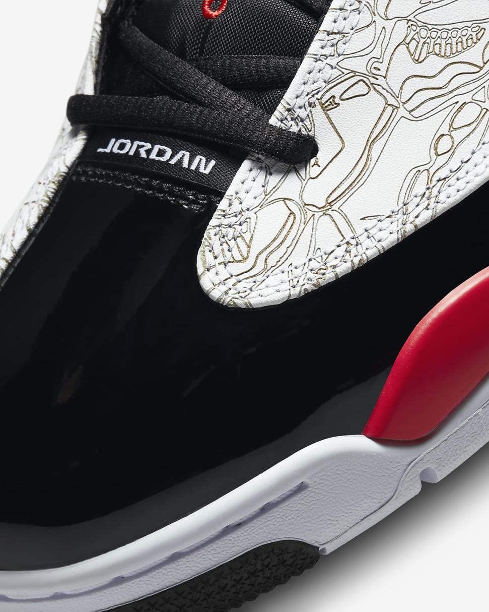 Air Jordan Dub Zero White/Black/Fire Red | Mens Nike Lifestyle