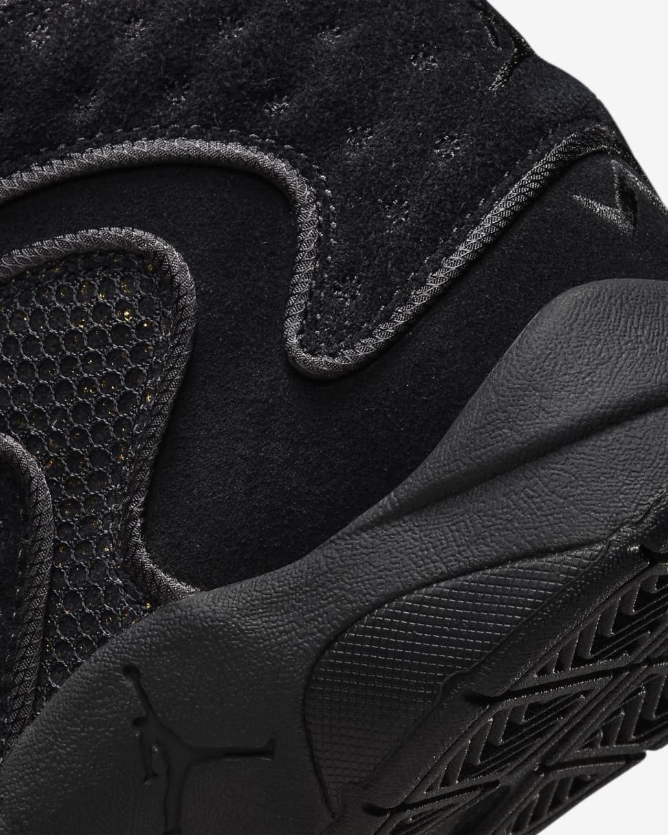 Air Jordan OG Black/Black/Metallic Gold | Womens Nike Lifestyle