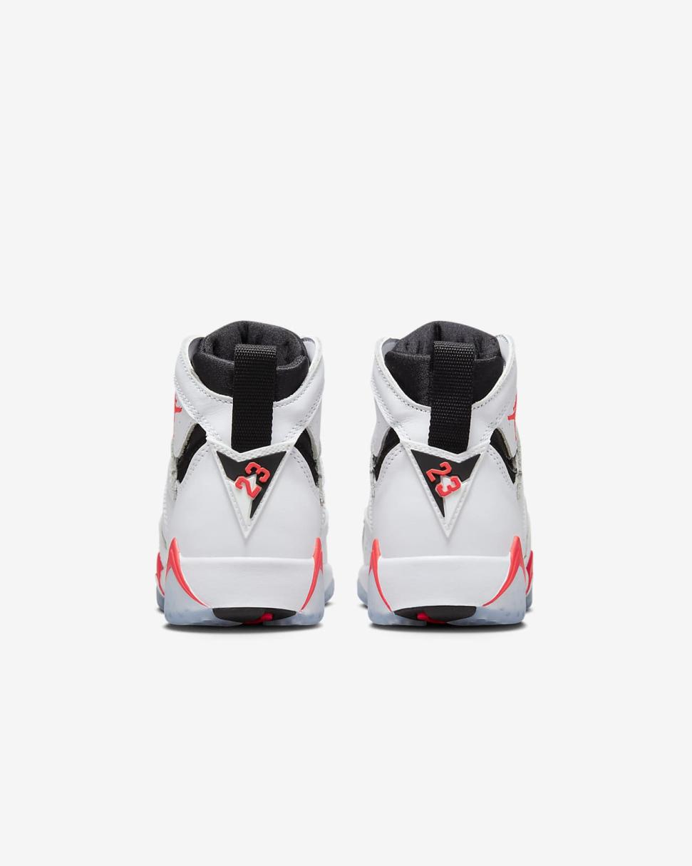 Air Jordan Retro 7 White/Black/Crimson | Kids Nike Jordan
