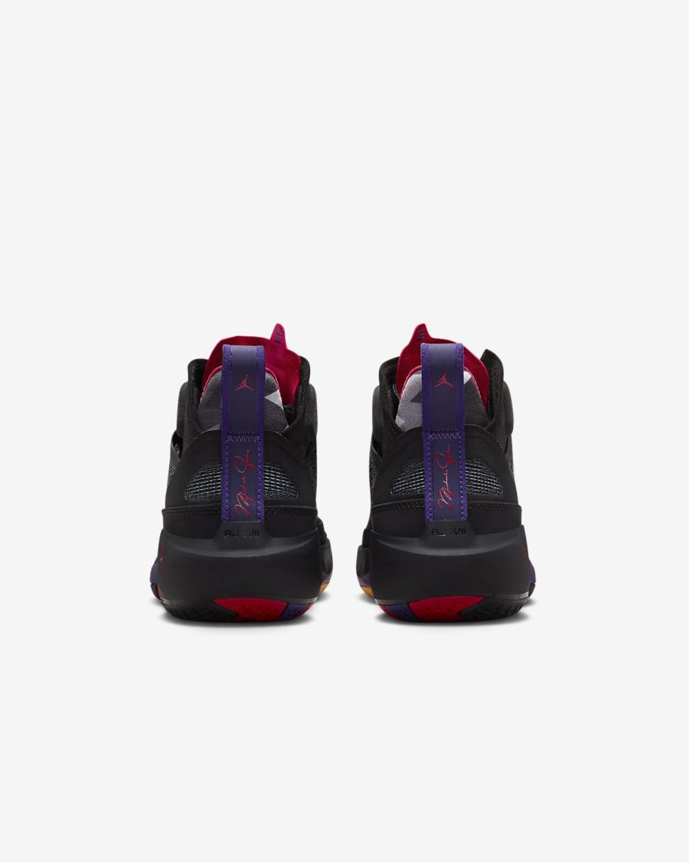 Air Jordan XXXVII Black/Club Purple/Dark Charcoal/True Red | Kids Nike Jordan