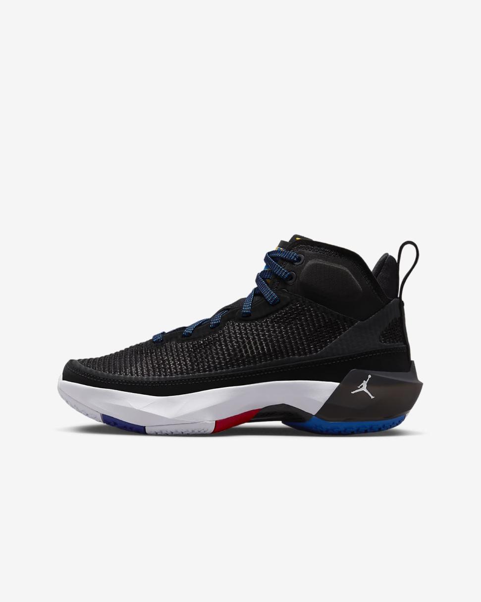 Air Jordan XXXVII Black/University Red/Bright Concord/White | Kids Nike Jordan