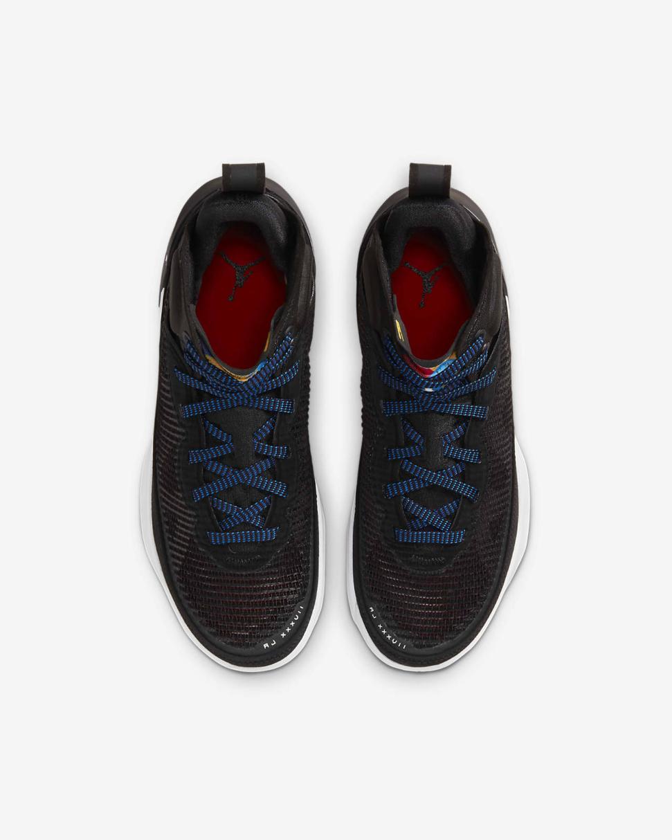Air Jordan XXXVII Black/University Red/Bright Concord/White | Kids Nike Jordan