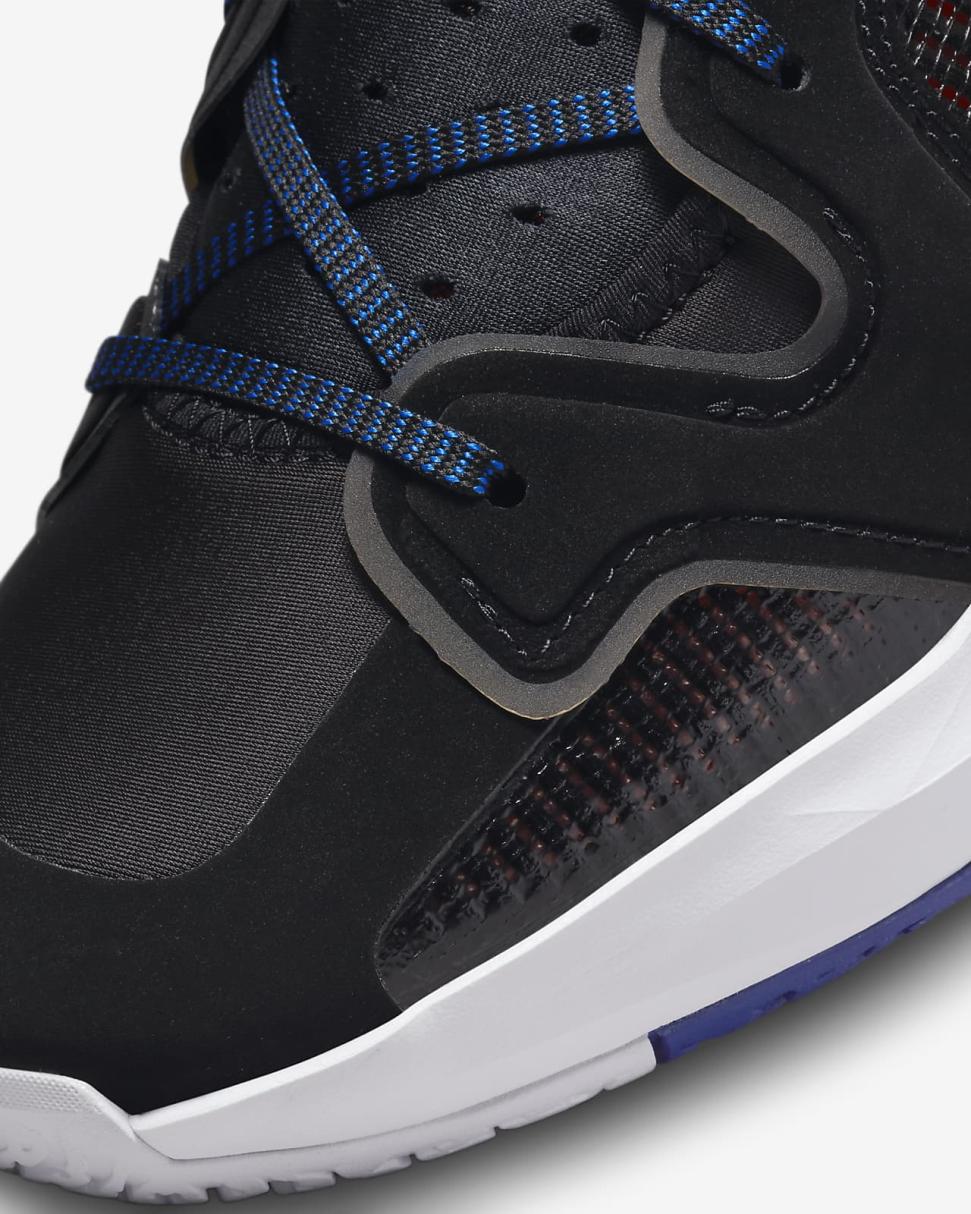 Air Jordan XXXVII Low Black/University Red/Bright Concord/White | Mens/Womens Nike Jordan